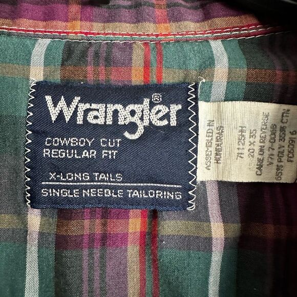 Wrangler Cowboy Cut Regular Fit X-Long Tails 20X35 Single Needle Tailoring - Picture 4 of 5